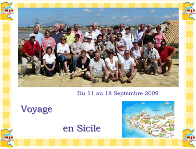 Voyage en Sicile du 11 au 18 Septembre 2009
